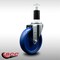 Service Caster 5'' SS Solid Poly Wheel Swivel 1-3/8'' Expanding Stem Caster SCC-SSEX20S514-SPUS-138 - alternate 2